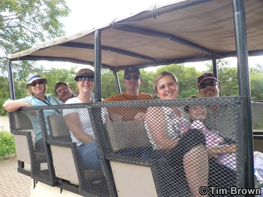 Open vehicle game drive in Hluhluwe Umfolozi Game reserve