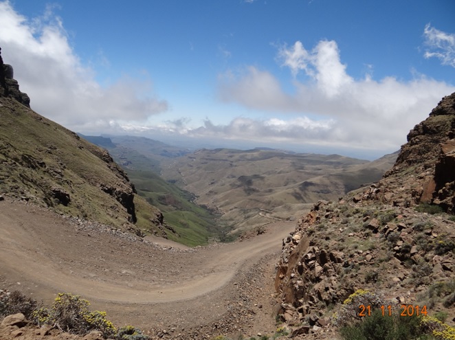 View from the top of Sani Pass in the Drakensberg during our Durban Day Tour