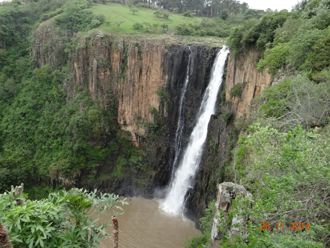 Howick falls near Mandela capture site