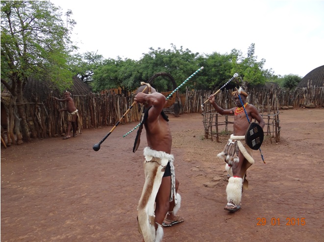 KwaZulu Natal safari tour from Durban; Zulu stick fighting