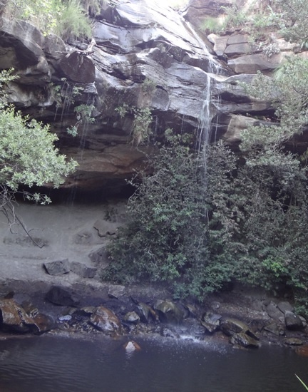 The Drakensberg boasts Doreen falls