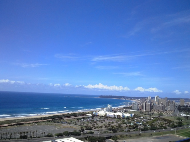 Durban City Tour picture from the Moses Mabida Stadium roof