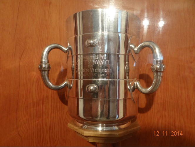 A carbon copy of the Cup presented to King Cetywayo by Queen Victoria if England see in Eshowe on our Durban Tour