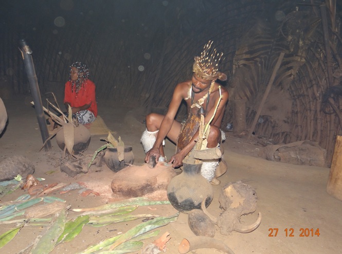 Zulu Inyanga and Zulu Sangoma