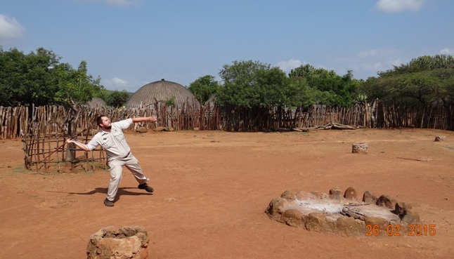 Durban 5 Day Tour; Spear throwing with the Zulus