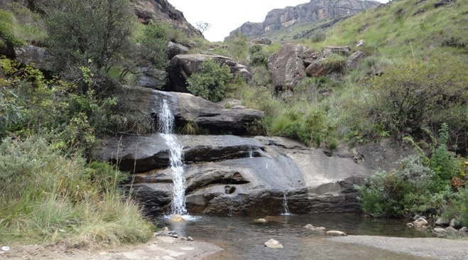 Drakensberg waterfall